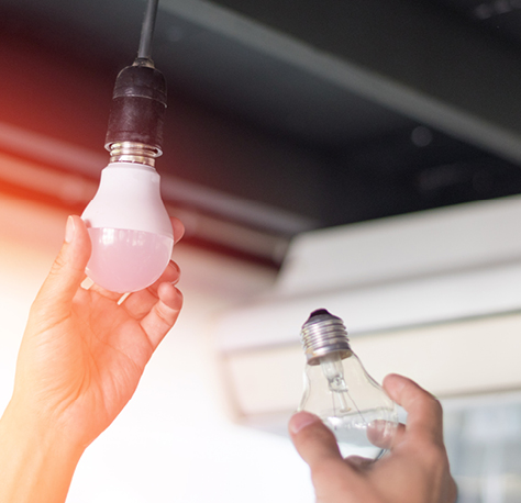vervangen verlichting